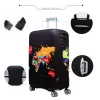 Accessories REREKAXI Planet Suitcase Luggage Cover 1832Inch Trolley Elastic Protective Covers Dustproof Trunk Case Cover Travel Accessories