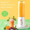 Juicers Portable Wireless Blender Electric Fruit Juice Machine pour orange glace Crushing 10 lames Auxiliary Food Machine 1500mA Bouxeur