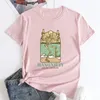 Hangxiety szkielet impreza picia zabawne kobiety na plaży wakacyjna koszulka estetyczna letnie wibracje T-shirt Camiseta 240409