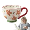 Mugs Creative Christmas Ceramic Mug Xmas Gift Coffee Cup Milk Baking Dessert Breakfast Juice Tea