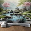 Tapisseries Méditation Series Landscape Grand Tapestry Wall Art Home Decoration Bedroom Living Room