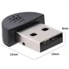 Mikrofone Tragbare Studio Sprach Mini USB -Mikrofon -Audioadaptertreiber für PC MAC