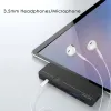 Hubs For Surface Pro x/Pro 8 /Pro 9 USB Type C HUB USB HUB To HDMI 4K With Thunderbolt 3 USB 3.0 RJ45 PD Charging TF/SD Audio Slot