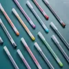 Couleurs / Ensemble Simple Colored Ink Gel Pen Multicolor Ballpoint 0,5 mm Étudiant Drawing Writing Neutral Stationery Supplies