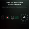 Kontrol 120pcs Sonoff Minir4m Matter Wifi Smart Switch Mini Ev Otomasyon Modülü Alexa Google Home Smarthings için Yerel Bağlantı