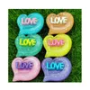 Fiori decorativi 10/20/50pcs Resina trasparente glitter Love Hearts Back Back Cabochon Scrapbook Accessori fai -da -te Accessori 26 mm 26 mm