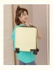 Gepäck Y2688 Neues 2023 Ultra -leichter Reisen 18 Zoll Gepäck für die kleine Montage -Hülle von Frauen