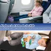 Kussenvliegtuig kinderen bed kinderen reiszitting extender been rust voor draagbare peuter voetsteun
