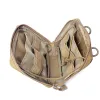 Packs Tactical Molle Admin Pouch Molle Medical EDC EMT Utility Gadget Gear Pouches Map Pocket Hunting Training Molle Pouches Waist Bag