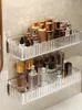 Küche Aufbewahrung Youqin Acryl Badezimmer Rack Toilette Wandmontierte Kosmetik-Punch-Free-Regal