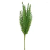 Decoratieve bloemen kunstmatige planten gras nep plant groen planta's kunstmatige para decoracion bladeren plastic tak bureaubladdecor