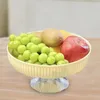 Plates Fruit Bowl Snack Serving Table Centerpiece Nordic Pedestal Tray For Living Room Kitchen Counter