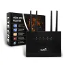 Routers 4G CPE Router WiFi Router Modem 300 Mbps med SIM -kortplats Trådlöst Internet Router RJ45 Wan Lan 4 Antenna Hotspot