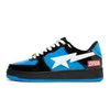 Designer Casual schoenen Lage Men Sneakers Patent Leather Black Wit Red Blue Green Camouflage Jogging Sports Trainers