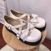 Chaussures décontractées jk loli japonais lolita en dente