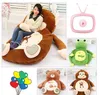 Mattor Cartoon Cute Animal Bear Child Bed Lazy Couch Tatami Doll Seat Pad borttagbar och tvättbar