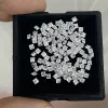 Pietre preziose meisidian 2x2mm taglio principessa vvs sciolto moissanite diamond pirce per carat per la produzione di anelli