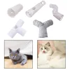 Toys Kitten Tunnel Tube Chase Pet Interactive Toy Folded with Play Ball Indoor Rabbits Kitty Exercising Cat Tunnels Playing Tent