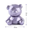 Boîtes mignonnes dessin animé ours porcegy berce pour enfants enfants adultes filles garçons kawaii animaux argent économise box organisateur coins holder rangement