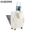 Багаж Klqdzms Cabin Luggage Abs+ПК посадочный футболист 26 "