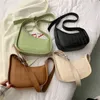 Bolsas de ombro Brand Women Irregular Design Irregular Leather Crossbody Bolsas de luxo de alta qualidade Ladys Totes 2024 Moda