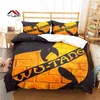 Наборы постельных принадлежностей Wu T-Tang Bang Music Pattern Patcher Cover Set для взрослых детских кровать Comforter 10 размеров