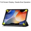 Stands Case for Blackview Oscal Pad 10 2023 Released 10.1 Inch TriFold Smart Tablet Case PU Hard Back Case Slim Cover Holder