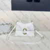 Sac de créateur mode MJ2024 sacs à main New St Marc Series Single Crossbodybag Handbag Sacglass Bag en forme de fourre-tout
