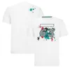 F1 Official Same Style Team Uniform Heren Driver T-Shirt Formule 1 Racing Uniform kan worden aangepast