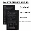 ルーター2022年ZTE MU5002 MU5001 5G WiFi WiFi6ポータブルワイヤレスルーターバッテリーBateria Fast Shippingの新しいオリジナルバッテリー