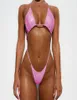 Extreme Bodysuits Onepiece Badeanzug weiblicher String -Bikinis 2020 Mujer Triangle Bikro Bikini8542828 Frauen mit hoher Schnittanzug