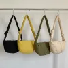 Hobos 2022 New Zipper Women's Hobo Bag Bag Cotton Ling Ling Plaid Middle Crossbody Counter Bag Bag Bag Bag Back Straps Clost