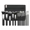 Make -up Pinsel Marke hochwertige Pinsel 15pcs/Set mit PU Bag Professional für Pulverfundament B Lidschatten Drop Lieferung Gesundheit Beau OTV6f