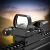 نطاقات النطاقات الخضراء النقطة الخضراء النقطة الليزرية النطاق التكتيكي للبصريات البصرية Red Dot Sight 4