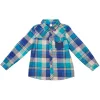 T-shirts 2023 Fashion Teenager Boys Shirt Kids Cotton Boys Plaid Shirts Long Sleeve England School Trend Children Clothes 9 10 12 14 15Y