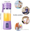 Juicers Portable Electric Juiceer USB Chargement Lemon Orange Mini Juicing Cup 2/6 Blades Squeezer Home Juice Maker Machine