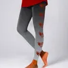 Leggings femminile Stampa pantaloni da trampoli pantaloni slim vestiti con cuciture senza soluzione di continuità