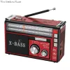 Rádio RX381BT Tripleband Radio Vintage Plug -in Portable Plug -In Bluetooth Alto