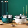 Multicookers 1.7L Electric MultiCookers Single/Double Layer 12 People Household Nonstick Pan Hotpot Noodles Rice Cooker Cooking Appliances