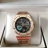 APS Super Quality Mens Watch Cal.3132 Movement 41mm 15407 Helementon Rose Rose Gold Mechlatial Mechlatic Automatic Man Hoteats Men Wristwatches