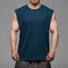 Scempimento canoro da uomo Schedala larga spalla casual maschile allentate da uomo allenamento per esercitazioni maniche camicia senza maniche 240407
