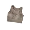 Camisoles Tanks All-in-One-Proof Compact Sports Vest Running Breattable Full Cup Yoga Gym Clothing Summer Fitness Bra