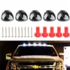 Decorative Lights 9-Led Car Cab Roof Marker Light For Truck Suv Dc 12V Black Smoked Lens Clearance Led Lamps Doom Drop Delivery Automo Otacq