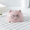 Yemekler yeni çizgi film kedi sabun yemek kapak portatif sevimli duş kutusu kutu depolama tabak tepsisi tutucu kasa banyo aksesuarları