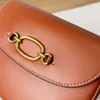 Luxo feminino Harley 23 Bolsa de sela Bolsa Hands Saga de ombro de ombro clássico Flap Messenger Coache Bag espelho de qualidade Lady Satchel Clutch Leather Crossbody Bags