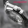 AP Female Wrist Watch Royal Oak 15452BC Platinum Original Diamond Full Sky Star Watch الحجم الميكانيكي التلقائي حوالي 37 مم 18 كيلو بلاتينيوم ساعة