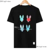 Psyco Bunny Sommer Polo Casual T Shirt Herren Womens Skelett Kaninchen 2024 Neues Design Multi -Stil -Hemd -Modedesigner T -Shirt Paar Kurzarmmann Mann Tops 250