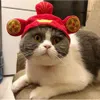 Kostuums verstelbare kat schattige hond cosplay cartoon dieren vormt hoed chat accessoires kostuumdecoratie voor Halloween