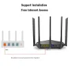 Roteadores tenda ac11200 wifi sem fio roteador com 2,4g/5g de alta antena de ganho wi -fi repetidor de banda dupla de banda de aplicativo