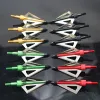 Förpackar 12pack 125 Grain 3 Fixat Blade Hunting Broadheads Archery Arrow Hunting Points Metal Tips för sammansatt båge och armbåge